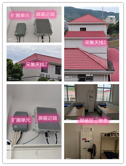  钢城某武警部队宿舍屏蔽案例（数字信令级）